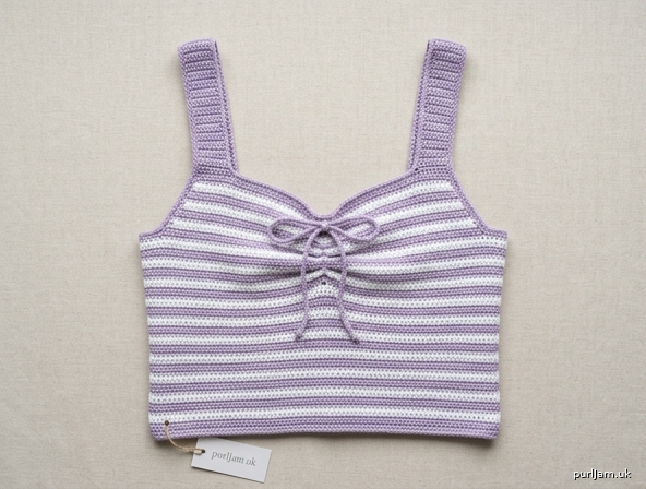 Generated preview image for Lavender Skies Cropped Tank Top