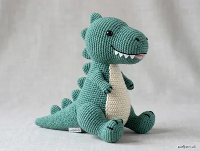 Stitch chart guide image for Advanced Crochet Dinosaur Amigurumi (T-Rex Style)