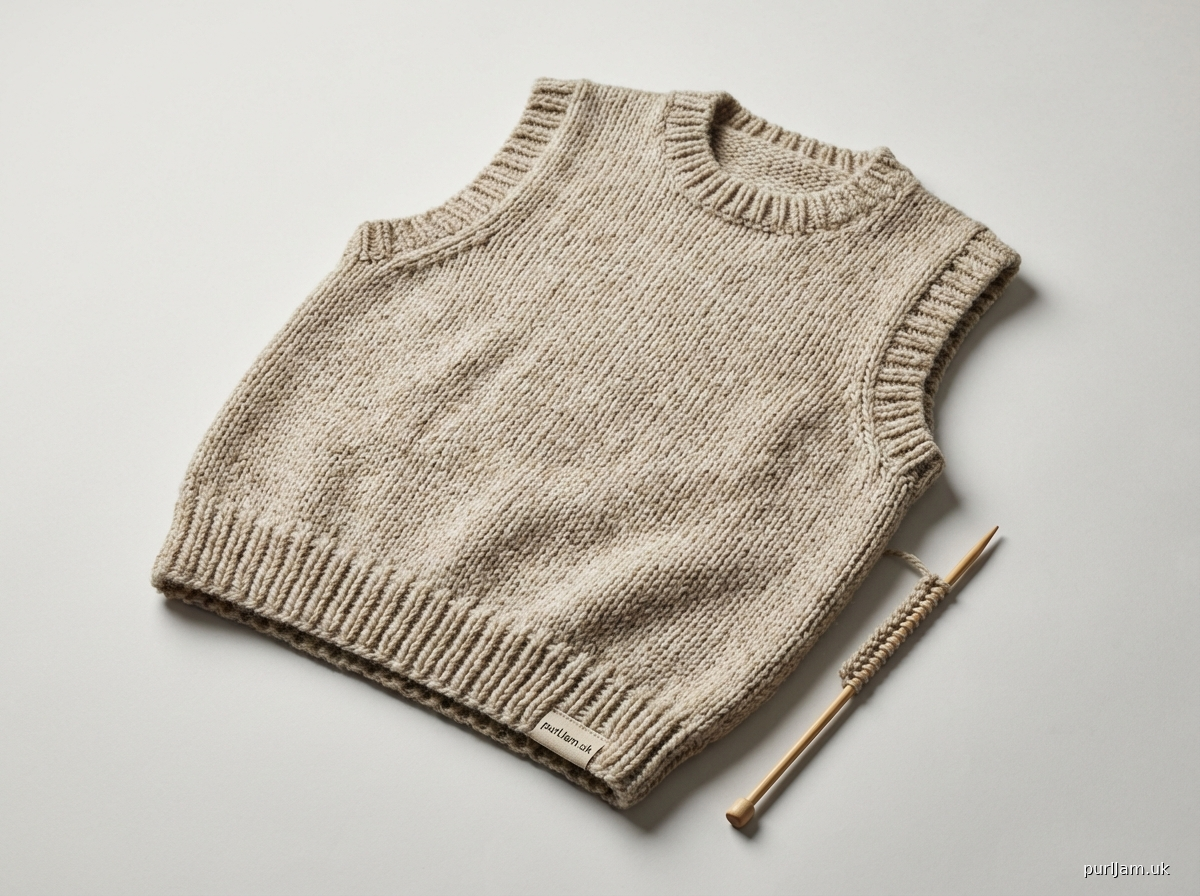 Classic Crew Neck Vest