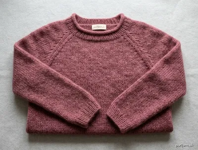 Stitch chart guide image for Peony Jumper — Crew Neck Modification