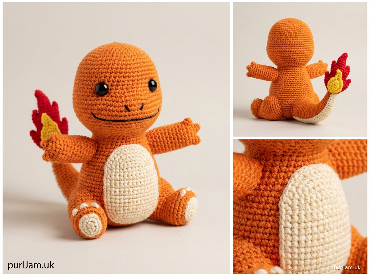 Charmander Amigurumi Plush
