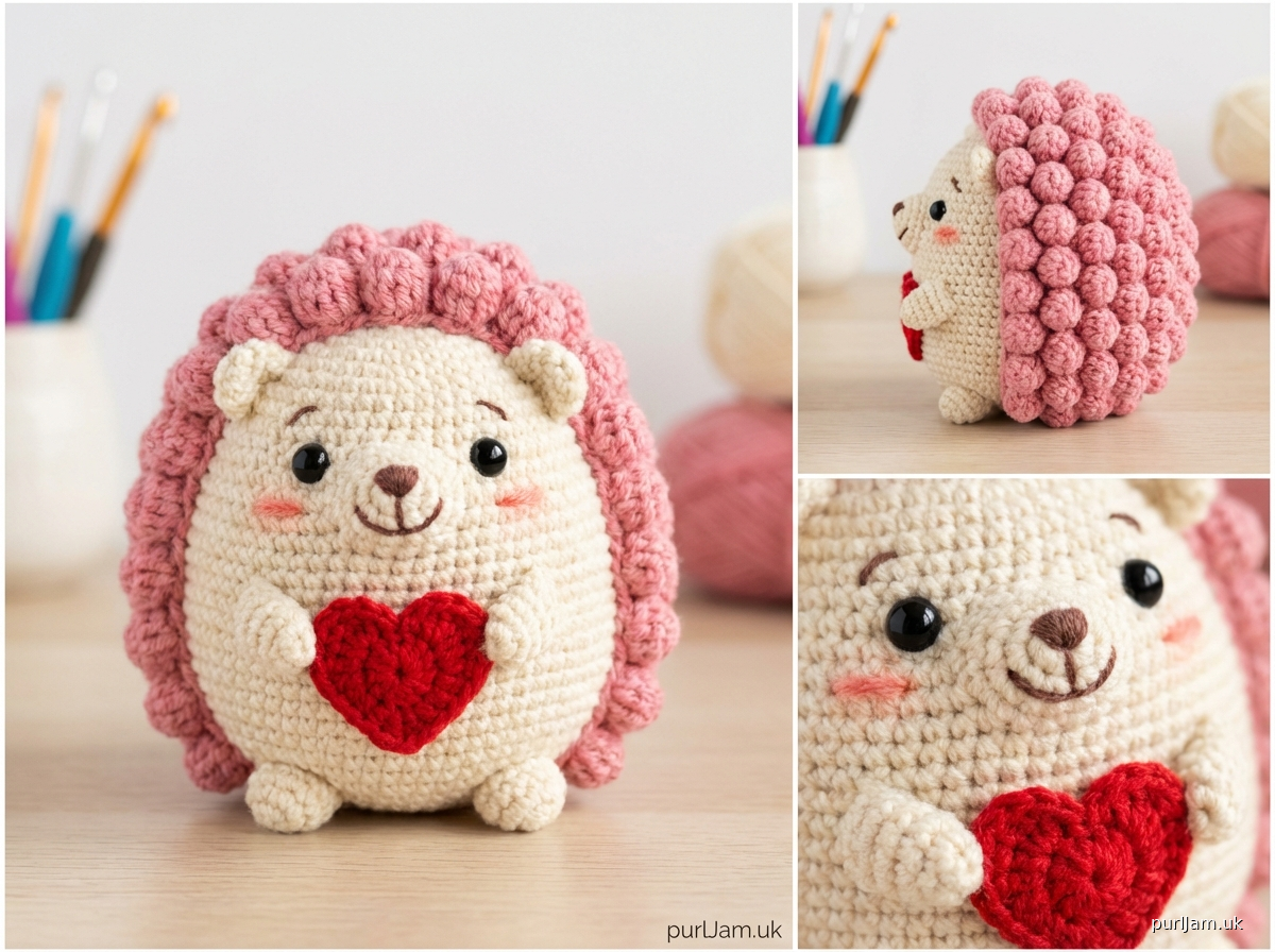 Kawaii Hedgehog Amigurumi Crochet Pattern