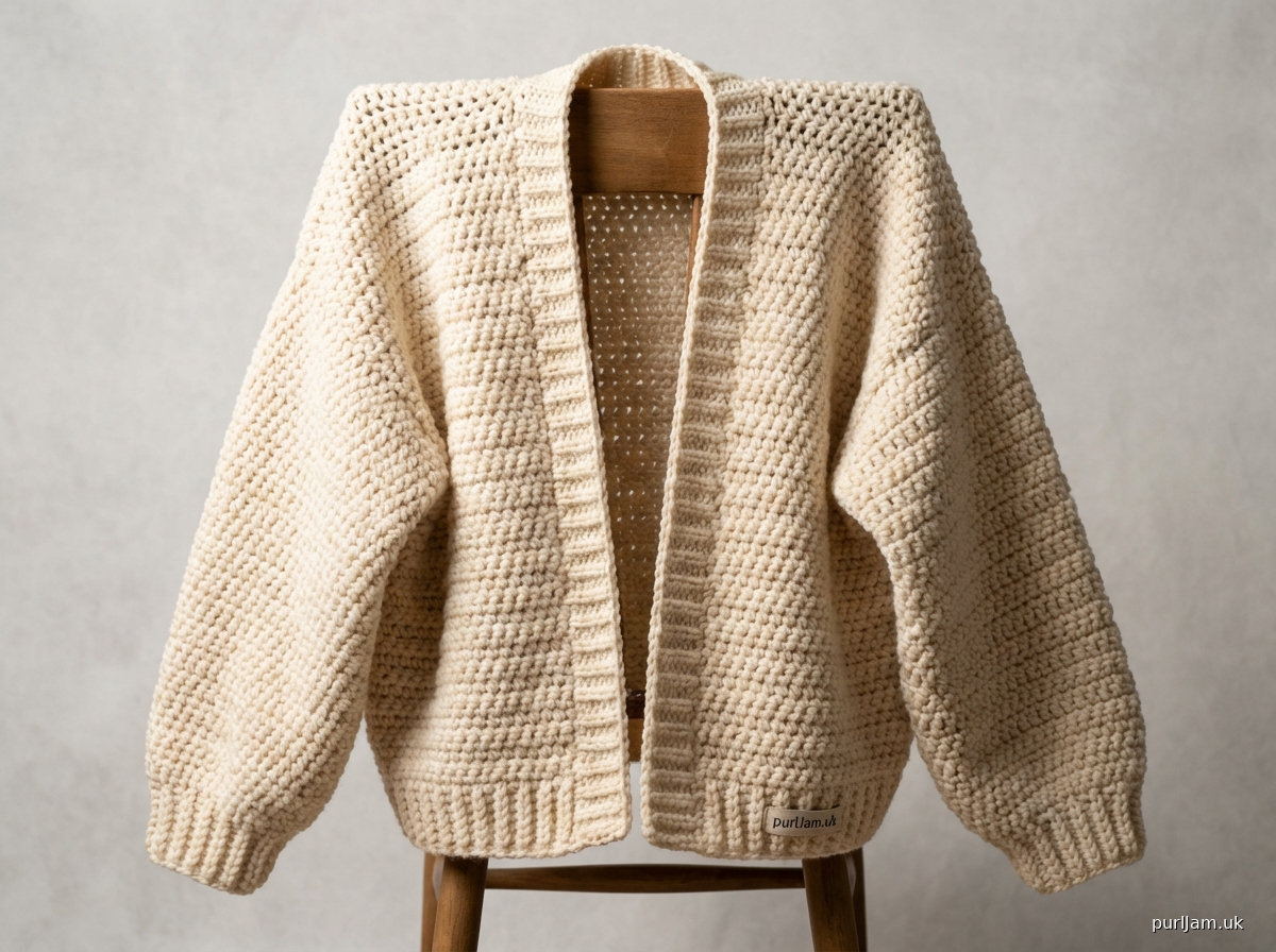 Cozy Knit Look Chunky Kimono Cardigan