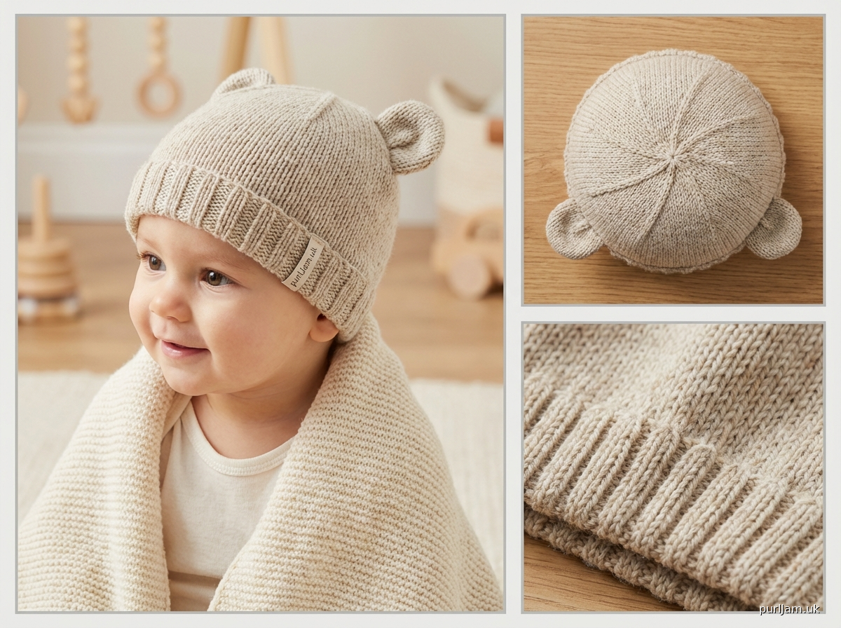 Baby Bear Ear Hat