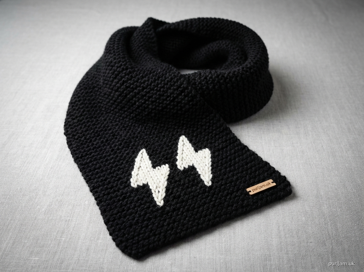 Beginners Lightning Bolt Scarf
