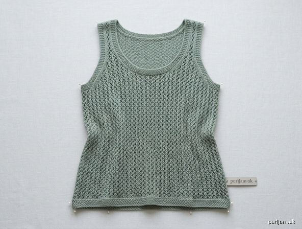 Simple Eyelet Lace Tank