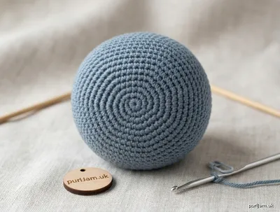 Stitch chart guide image for Simple Crochet Ball (Amigurumi Sphere)