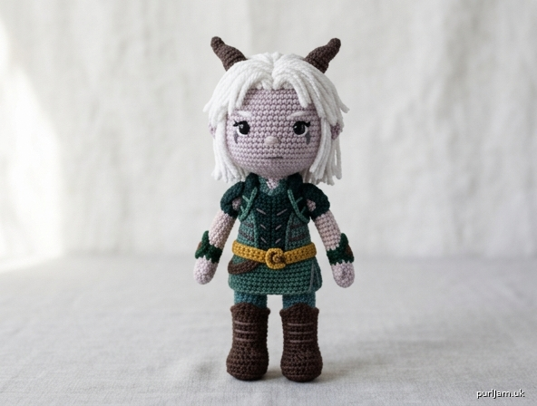 Generated preview image for Rayla Doll (The Dragon Prince) – Beginner Crochet Pattern