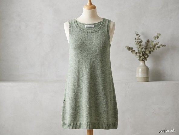 Fingering Mini Tank Dress