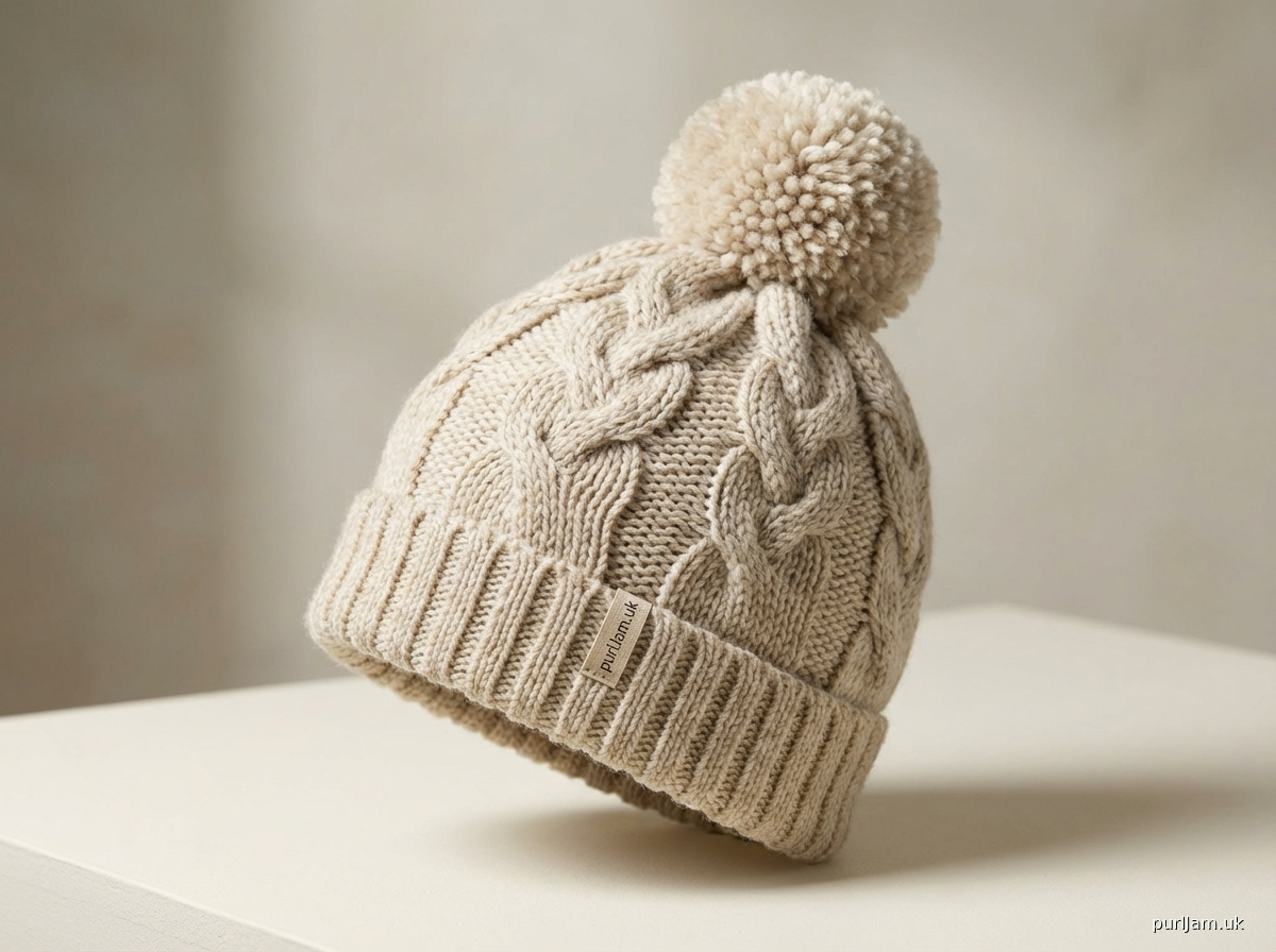 Cozy Cable Beanie 8 Year Old