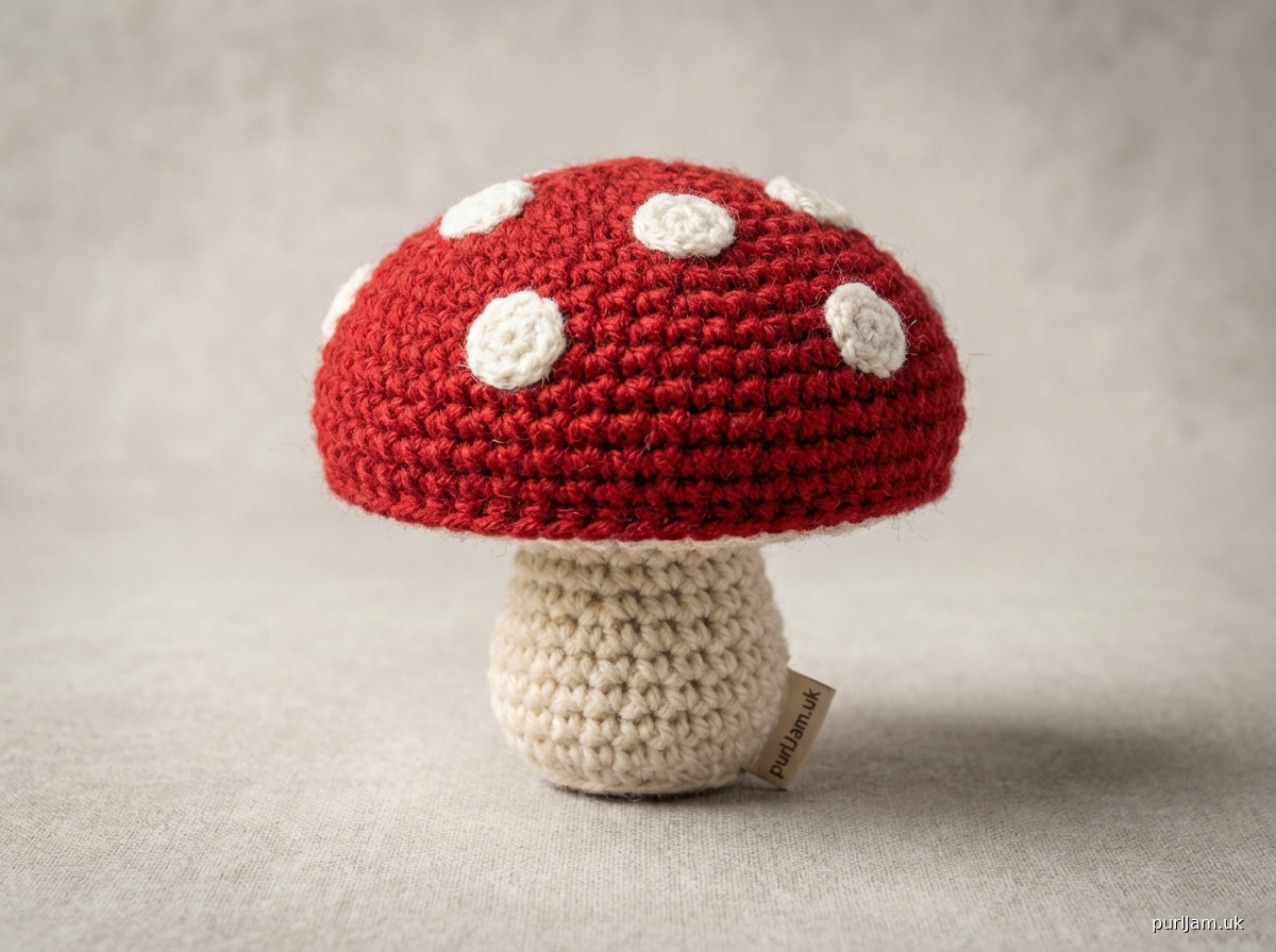 Mini Mushroom Amigurumi
