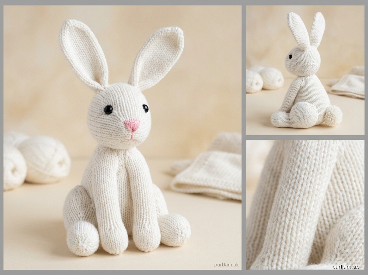 Realistic White Rabbit