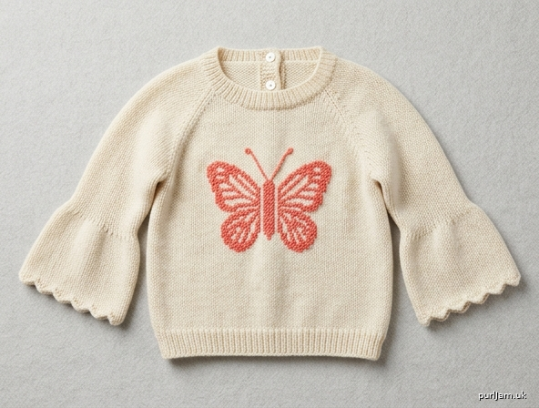 Little Flutter Baby Pullover