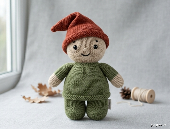Generated preview image for Mr Pogle — Knitted Character Toy