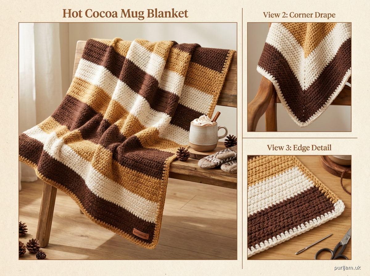 Hot Cocoa Mug Blanket