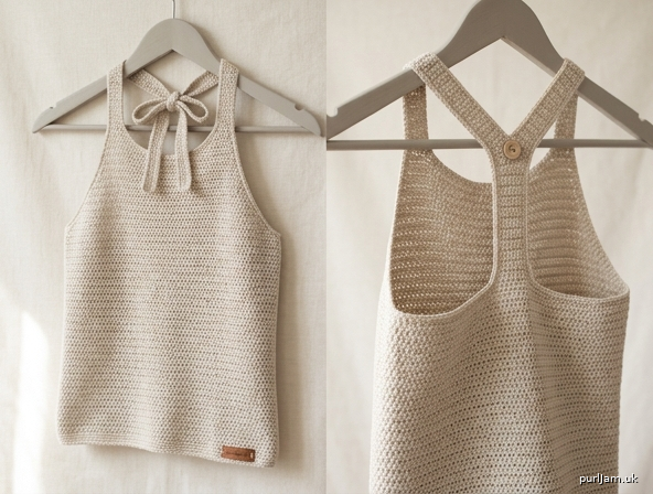 Summer Breeze Racerback Halter Tank