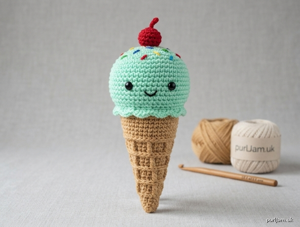 Generated preview image for Sweet Scoop Amigurumi Ice Cream Cone