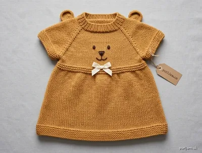 Stitch chart guide image for Teddy Bear Dress