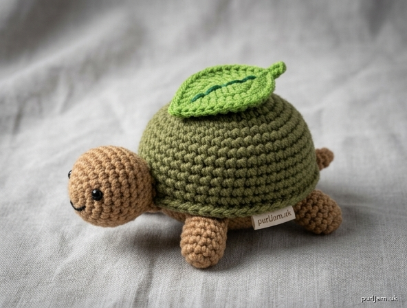 Generated preview image for Mini Turtle with Leaf (Simple Shapes Amigurumi)