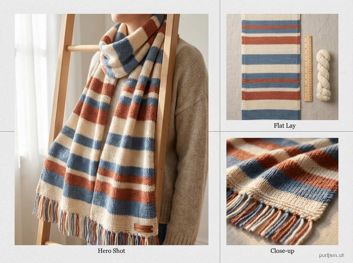 Simply Striped Scarf