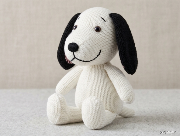 Snoopy Plushie Sitting