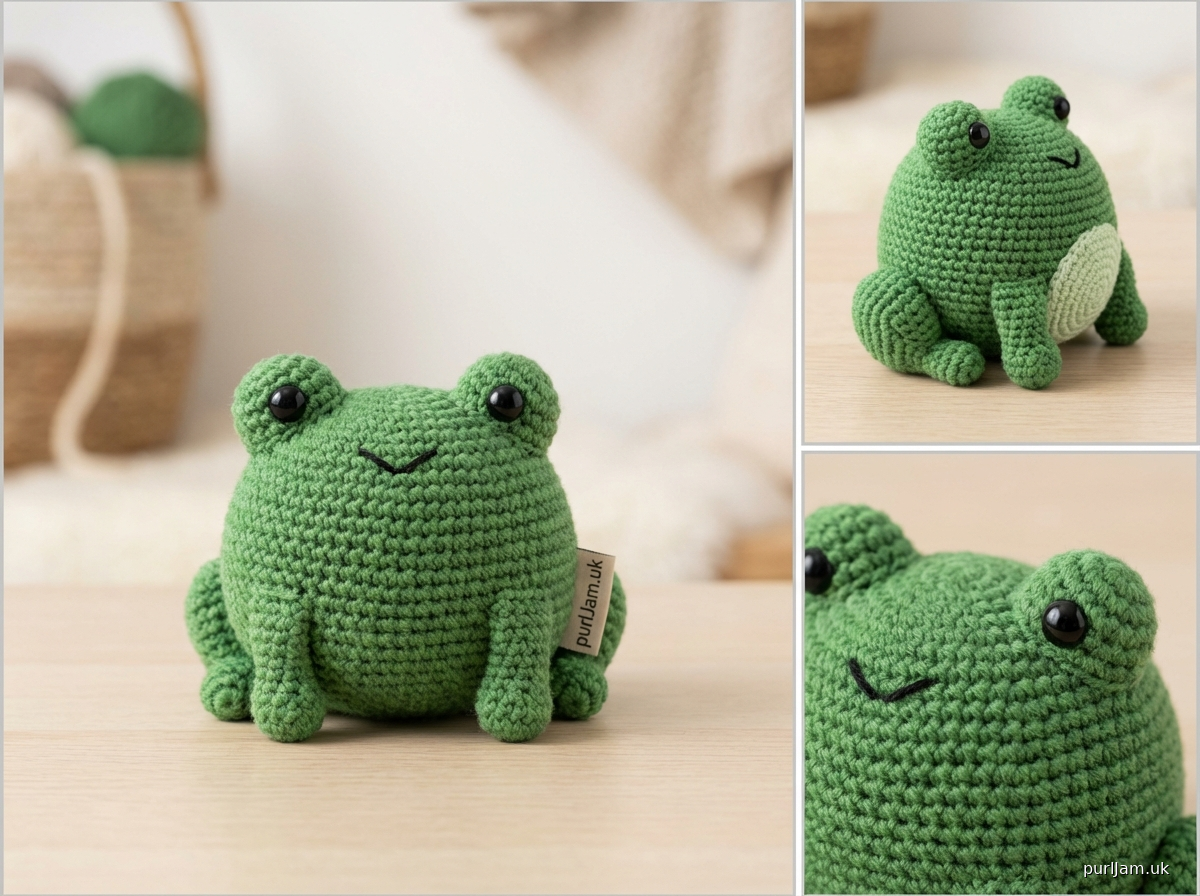 Cute Little Frog Amigurumi