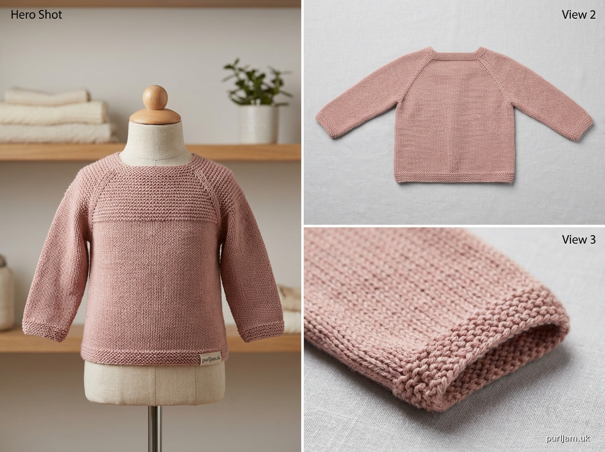 Sweet Shells Baby Sweater