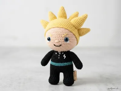 Stitch chart guide image for Luck Voltia (Black Clover) Amigurumi