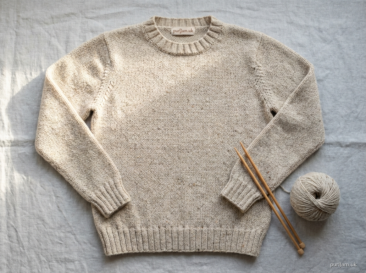 Classic Set In Sleeve Jumper