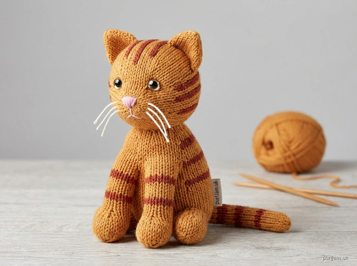 Ginger Tabby Cat Amigurumi