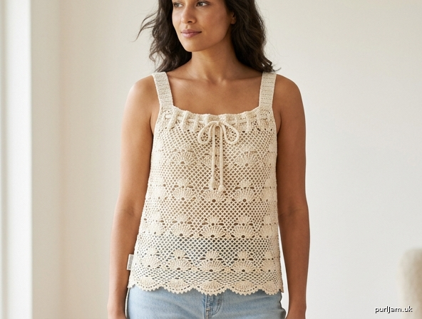 Generated preview image for Boho Bloom Lace Camisole