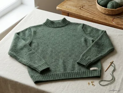 Stitch chart guide image for Classic Set-in Sleeve Pullover