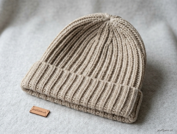 Generated preview image for Easy Two-Needle Ribbed Beanie