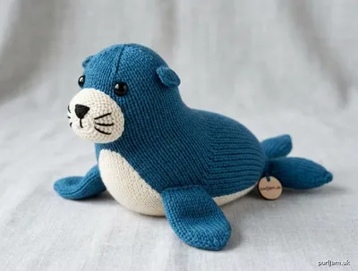 Stitch chart guide image for Sea Lion Amigurumi