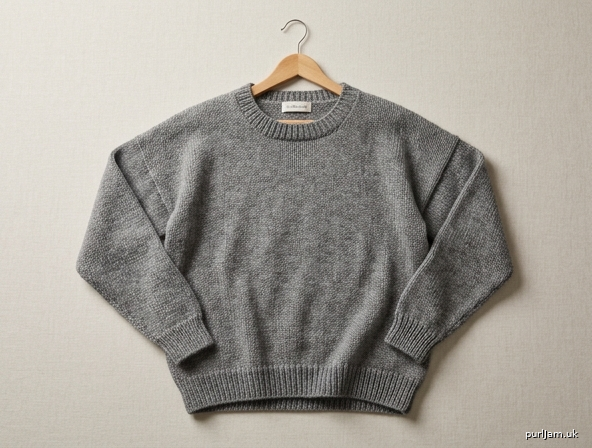 Round Neck Drop Shoulder Pullover