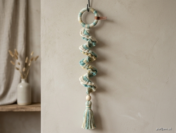 Spiral Breeze Wind Spinner Wall Hanging