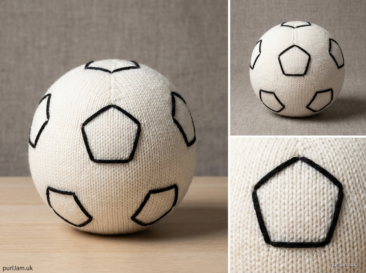 Knitted Soccer Ball Football