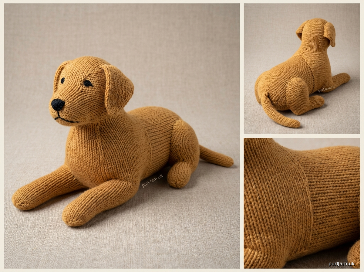 Laying Down Labrador Dog