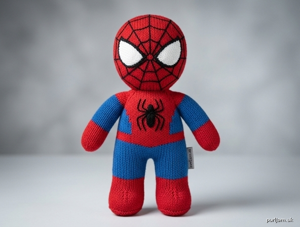 Spider Man Knitted Softie