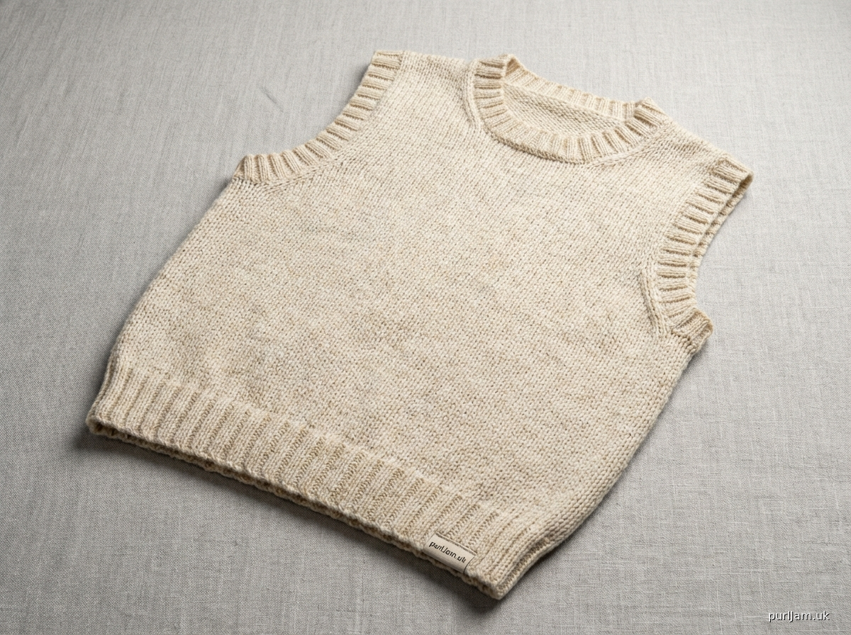 Seamless Bottom Up Vest