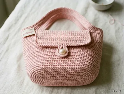 Stitch chart guide image for Cute Small Purse with Flap