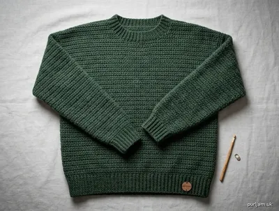 Stitch chart guide image for The Hemlock Pullover
