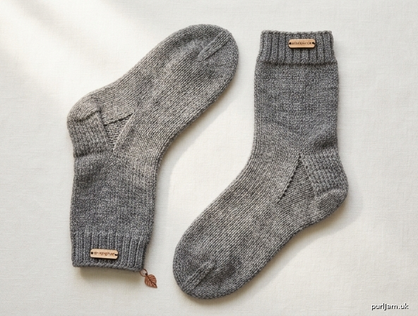 Cosy Worsted Cuff Down Socks