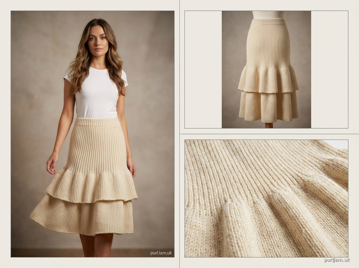 Tiered Ruffle Skirt