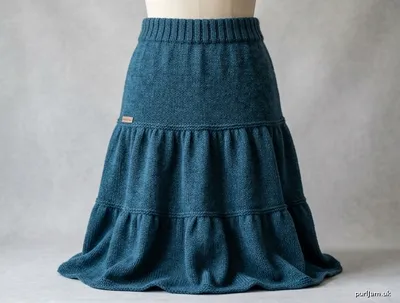 Stitch chart guide image for The Studio Skirt