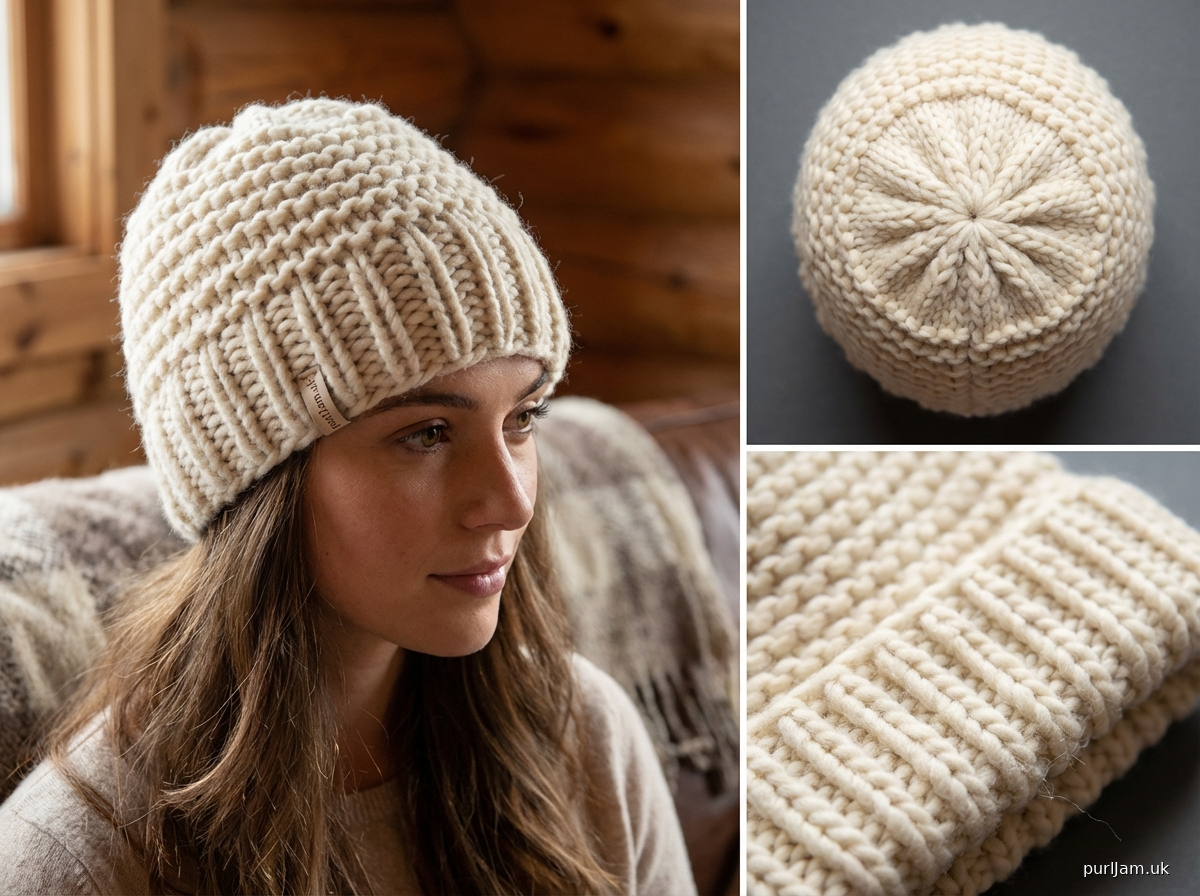 Textured Bulky Beanie