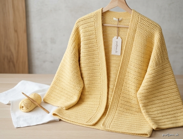 Butter Yellow Kimono Sleeve Cardigan
