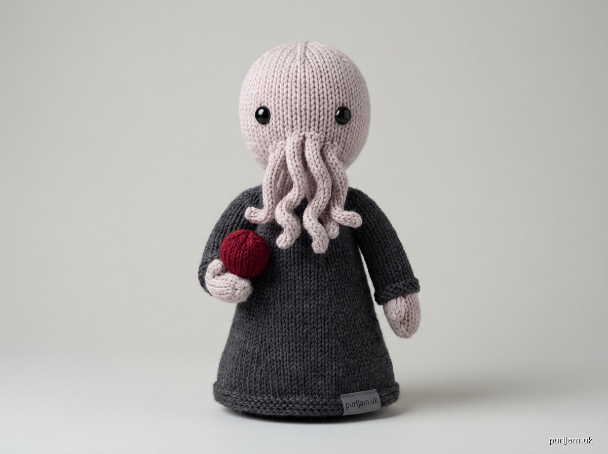 The Ood Knitted Amigurumi Softie