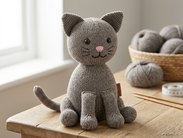 Simple Sitting Cat
