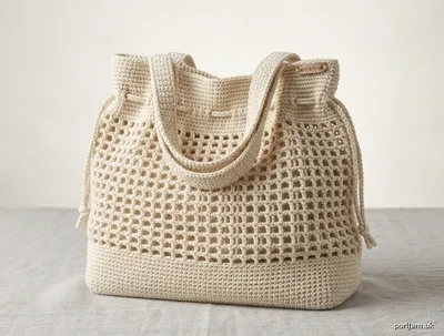Stitch chart guide image for Scrunch Bag